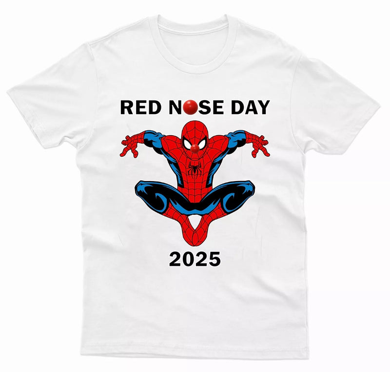 Baby / toddler red nose day short sleeve t shirt pressed