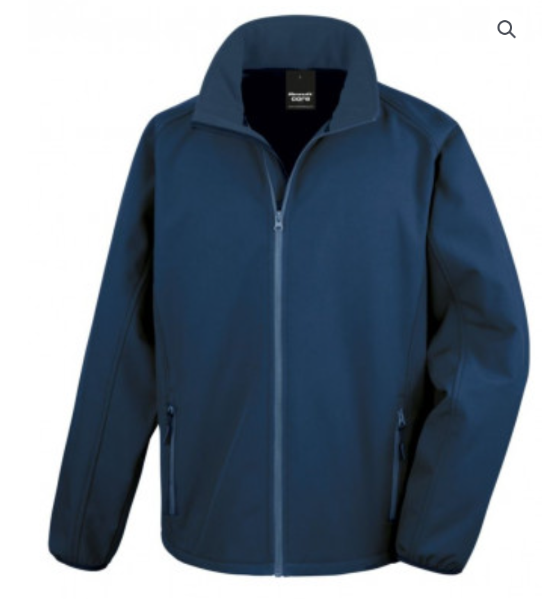 Adult soft shell jacket