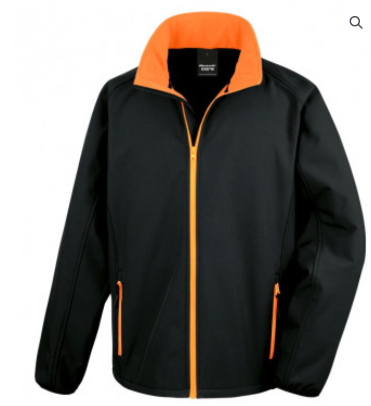 Adult soft shell jacket