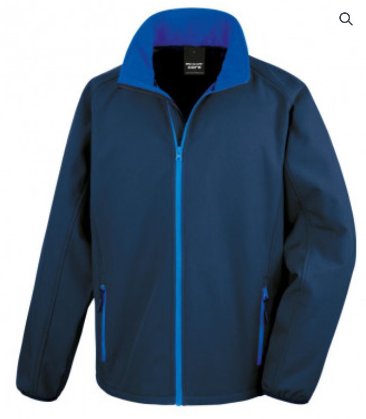 Adult soft shell jacket