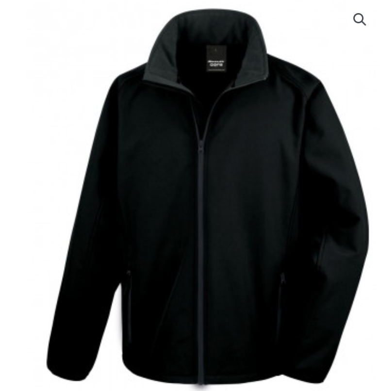 Adult soft shell jacket