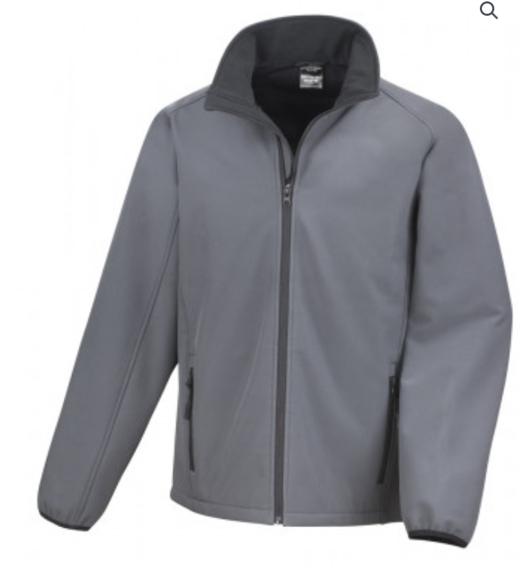 Adult soft shell jacket