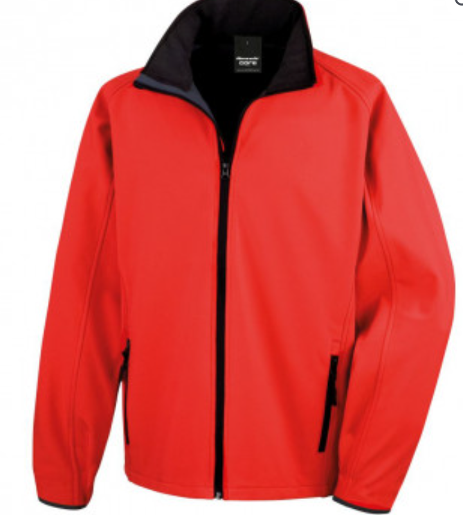 Adult soft shell jacket