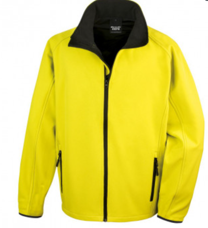 Adult soft shell jacket