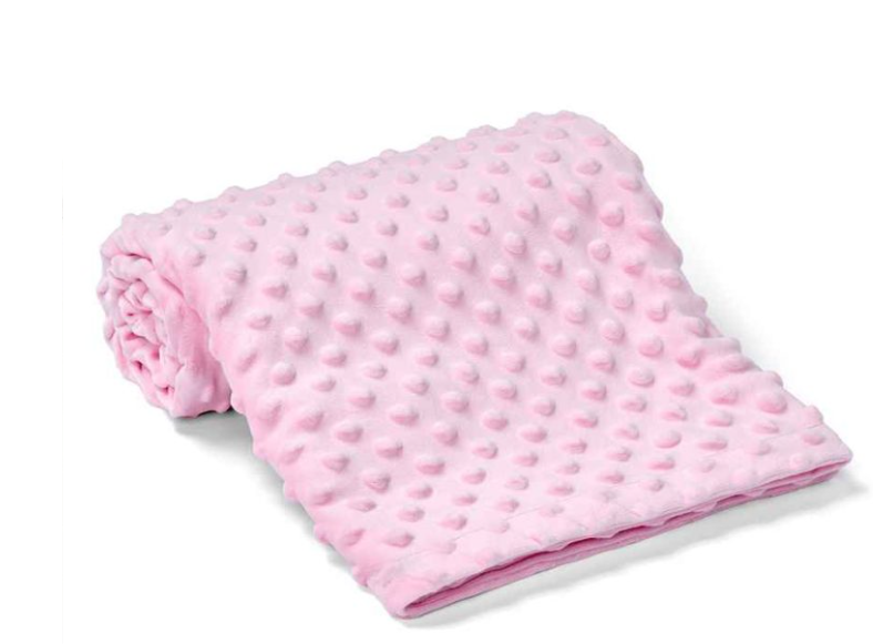 Baby minky fleece blanket