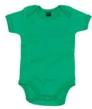 Baby bodysuit pressed