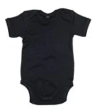 Baby bodysuit pressed