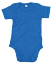 Baby bodysuit pressed