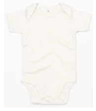 Baby bodysuit pressed