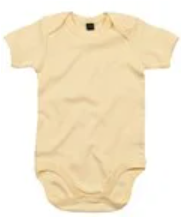 Baby bodysuit pressed